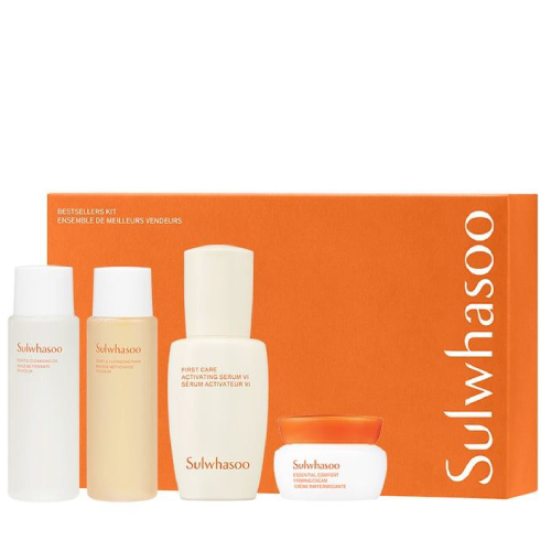 Sulwhasoo Bestsellers Trial Kit (4 Items), Sulwhasoo Gentle Cleansing Foam , Sulwhasoo Gentle Cleansing Oil , Sulwhasoo First Care Activating Serum VI ,Sulwhasoo Essential Comfort Firming Cream , Sulwhasoo ราคา ,  Sulwhasoo รีวิว , Sulwhasoo Bestsellers, Sulwhasoo ขายดี